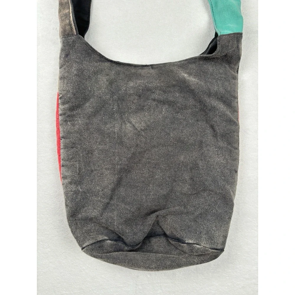 Patchwork Slouch Shoulder Bag Boho Hippie Festival Hobo‎ Purse
